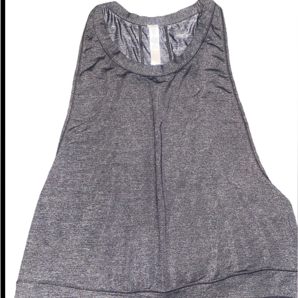 Lululemon Tank Top Ladies 6 Gray Sleeveless Athletic Gym Workout Yoga Womens